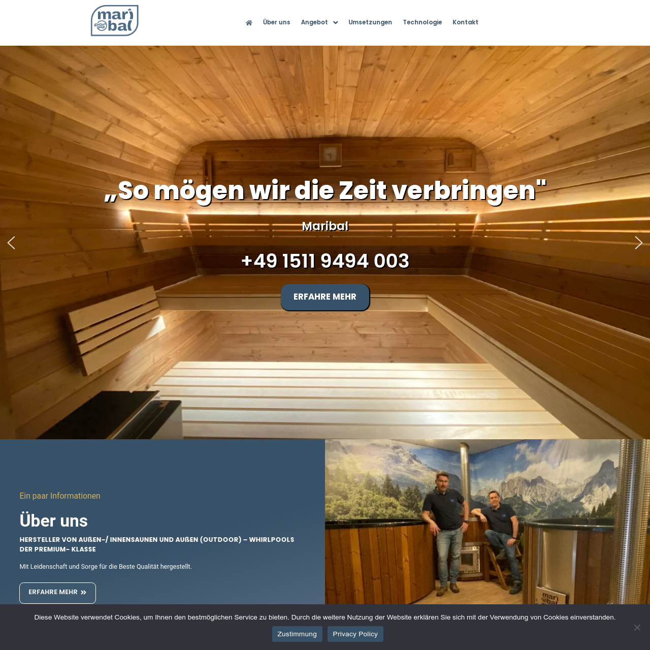 maribal.de screenshot